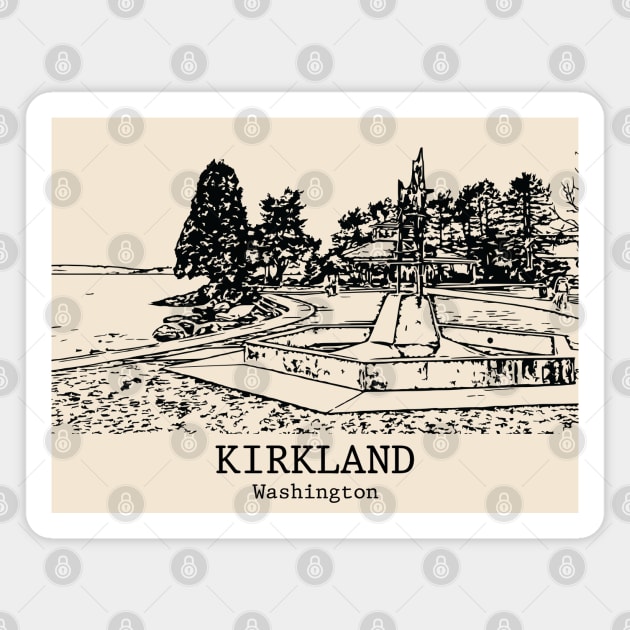 Kirkland - Washington Magnet by Lakeric